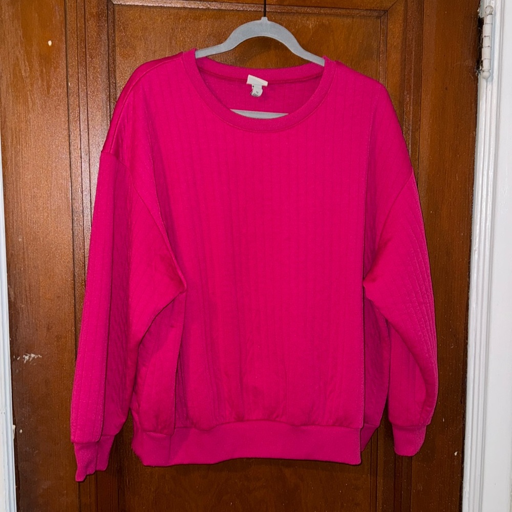 Ribbed Sweatshirt